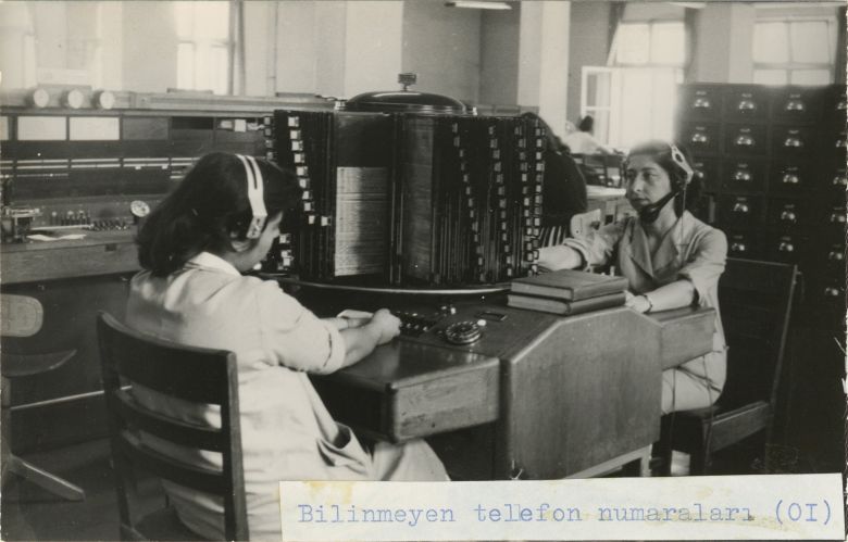 01 1 Bilinmeyen telefon numaraları servisi
SALT Araştırma,  Posta, Telgraf ve Telefon Şirketleri Arşivi