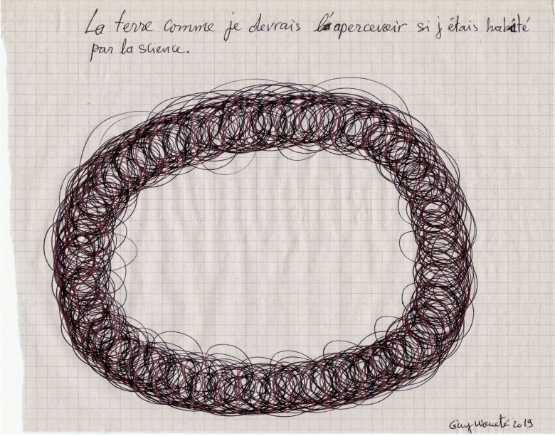 01 La Terre Comme Je Devrais Drawing Guywouete2019 