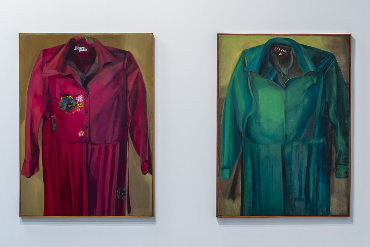 02 Tenbedenben 09122021 017 İpek Duben, <i>Şerife 3</i> (1981), <i>Şerife 2</i> (1981)
<i>Ten, Beden, Ben</i>, SALT Beyoğlu
Fotoğraf: Mustafa Hazneci (SALT)