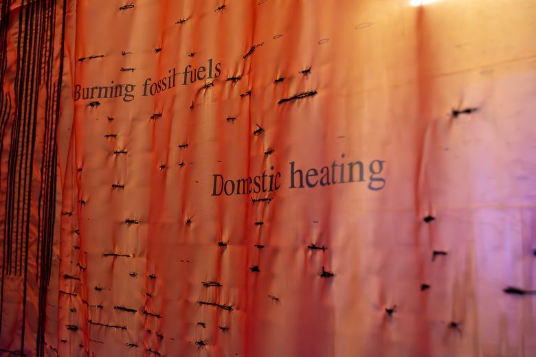 03 Havaya Dair <i>Havaya Dair</i> sergisinden görünüm, Salt Beyoğlu, 2024
Fotoğraf: Mustafa Hazneci (Salt)