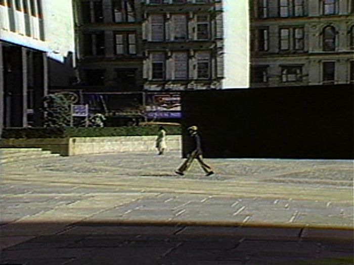  <i>The Trial of Tilted Arc</i> filminden bir kare