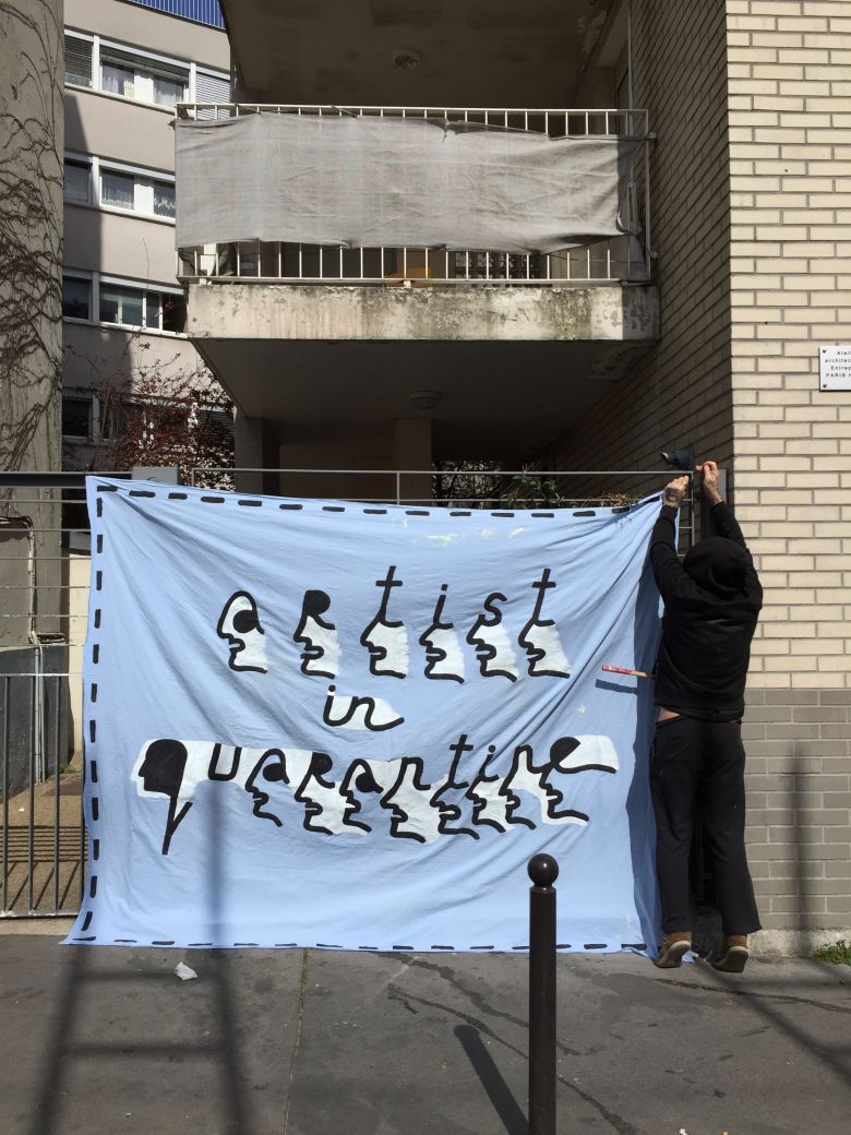 2 Badalov Babi Artist In Quarantine 2020 Galerie Poggi Credit Jerome Poggi 