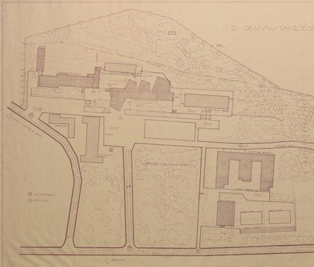2 Tsopa116034 İstanbul Üniversitesi Orman Fakültesi Kampüsü vaziyet planı<br />
Salt Araştırma, Harika-Kemali Söylemezoğlu Arşivi