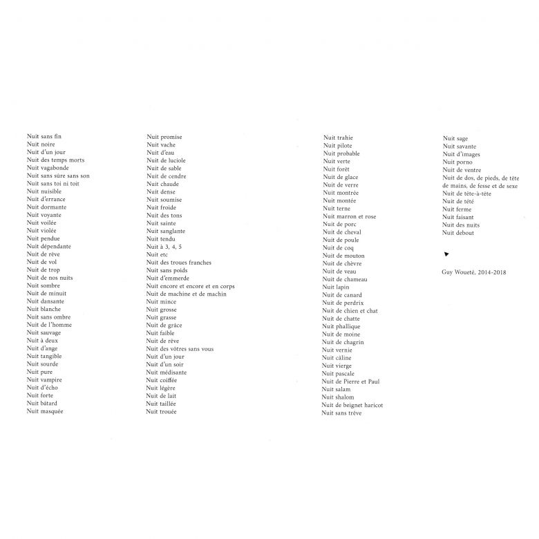 31 Nuit San Fin Poem Guywouete2014 2018 