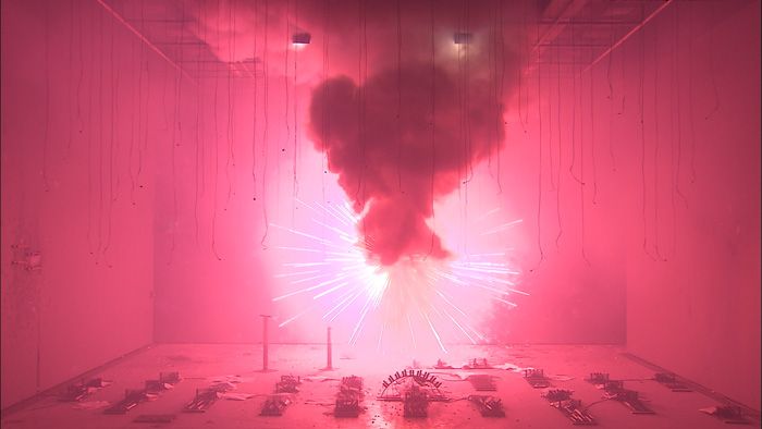 Fireworks Nick Crowe ve Ian Rawlinson, <i>The Fireworks</i>, 2007<br />
Videodan görüntü