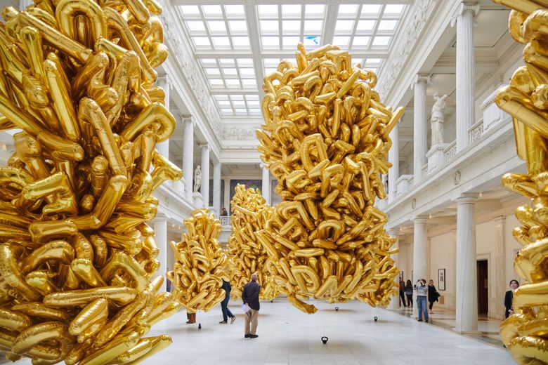 Banujpg 1000 Installation view of Banu Cennetoğlu, <i>right?</i>, Carnegie Museum of Art, 2022
Courtesy the artist and Carnegie Museum of Art (Photo: Sean Eaton)