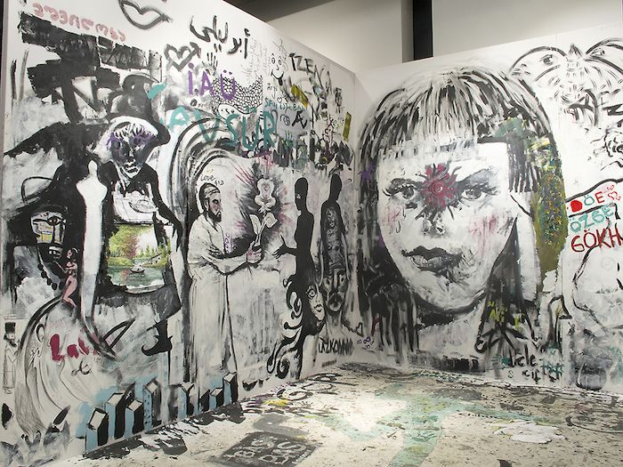 Paweł Althamer, Draftsmen’s Congress, SALT Beyoğlu, 2014 Paweł Althamer, <i>Draftsmen’s Congress</i> [Ressamlar Kongresi], SALT Beyoğlu, 2014