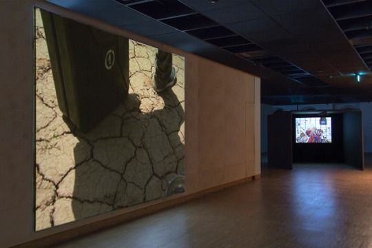 Collection 2 Installation view: Works by Emre Hüner in <i>Every Inclusion is an Exclusion of other Possibilities</i>, SALT Beyoğlu. Photo: Mustafa Hazneci, 2015