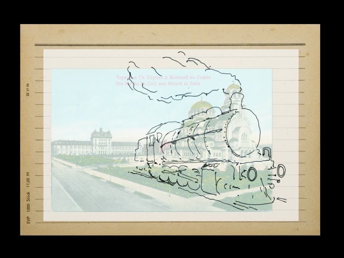 Esra Ersen Esra Ersen, <i>Olası Bir Geçmiş: Kimi Bıyığıyla Oynar, Kimi Kollarını Kavuşturur Düşünürken</i>’den bir kare, 2013