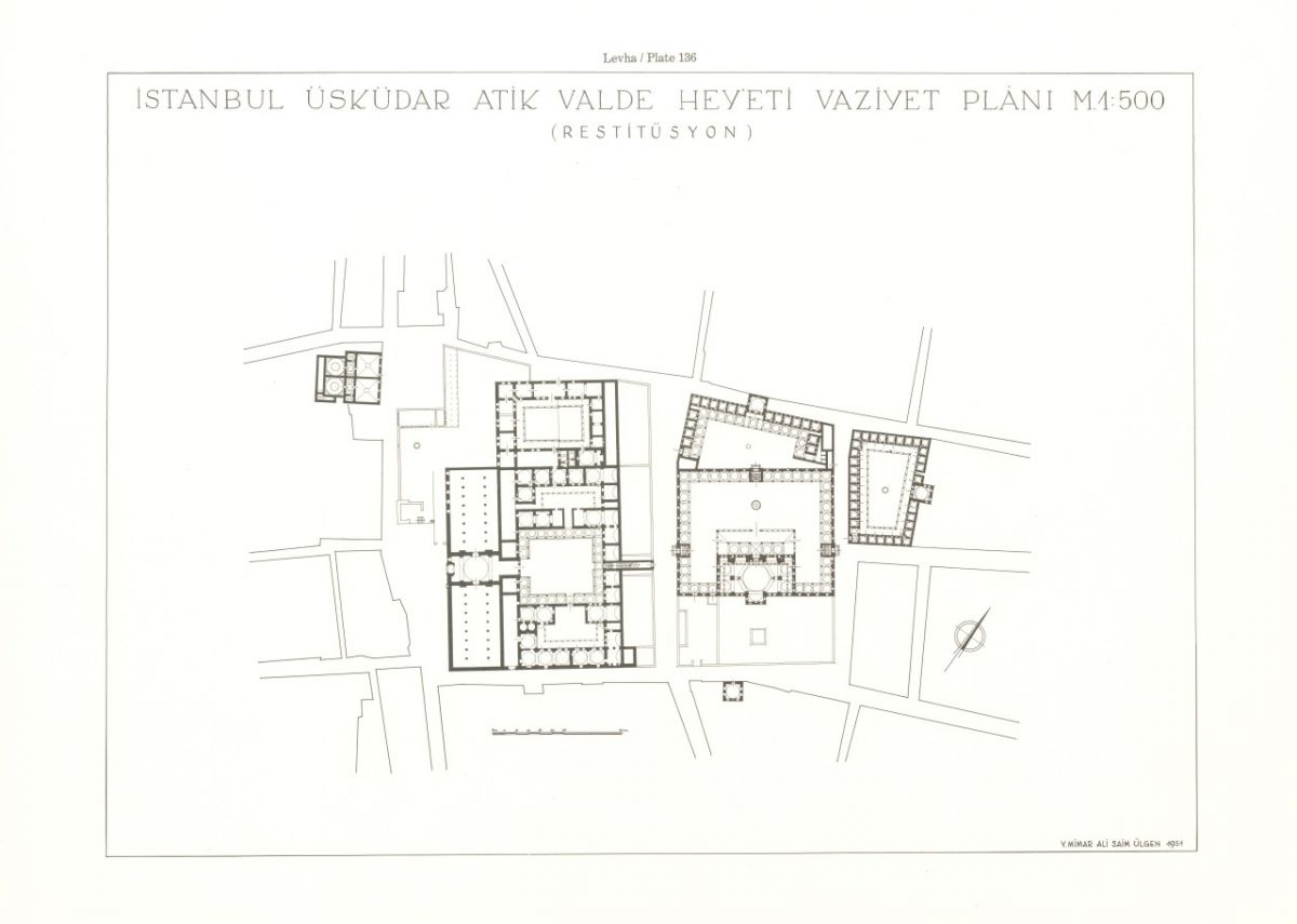 Genc 9 Şekil 14. Atik Valide Külliyesi, vaziyet planı (Ali Saim Ülgen).
