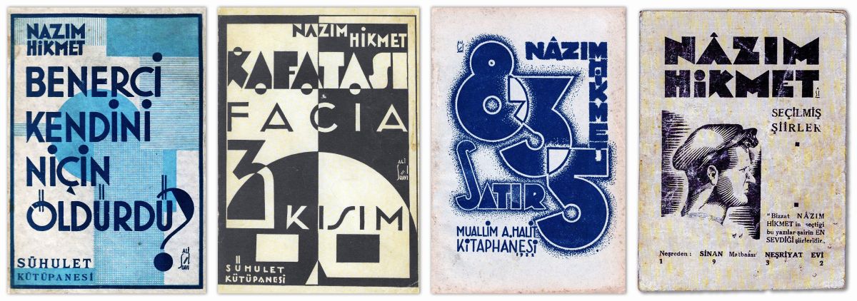 Gorsel15 1932 Nazim Kapaklar 1932 yılı Nâzım Hikmet kapakları<br /><br />
