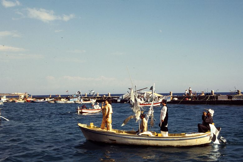 Gorsel Image 1 4 Ya Da Tiyatro'nun <i>Safo</i> oyunundan bir kare, 2. Assos Gösteri Sanatları Festivali, 1996
Fotoğraf: Raife Polat