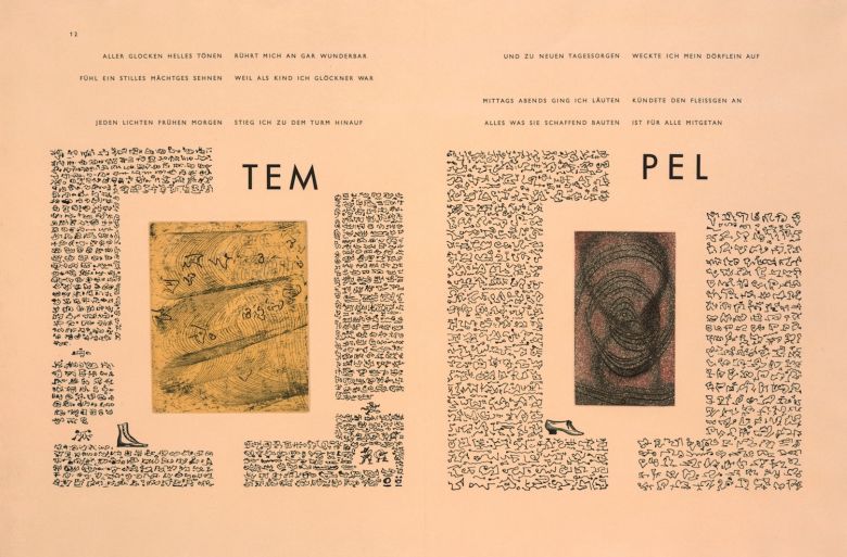 Max Ernst Max Ernst’in <i>Maximiliana ou l'Exercise illégal de l'Astronomie</i> serisinden <i>Untitled</i>, 1964 (Fotoğraf: Volker-H- Schneider, ©Kupferstichkabinett, Staatliche Museen zu Berlin, Inv. 13-1967, 12-13, ©VG Bild-Kunst, Bonn 2014), <i>House of Taswir</i>, s. 131.