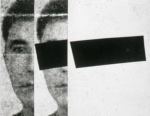 Mevcut Hero Paolo Rosa (Laboratorio di Comunicazione Militante), <i>Censurato</i>, 1977<br />
