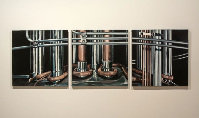 Nurkocak Lamachine1 2 3 1973 Nur Koçak’ın <i>Mutluluk Resimlerimiz</i> sergisi kapsamında <i>La Machine 1-2-3</i> [Makine 1-2-3] (1973), SALT Beyoğlu
Fotoğraf: Mustafa Hazneci, SALT, Eylül 2019