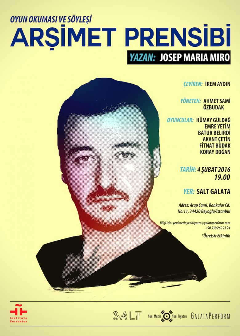 Oyun Okuması ve Söyleşi: Arşimet Prensibi 