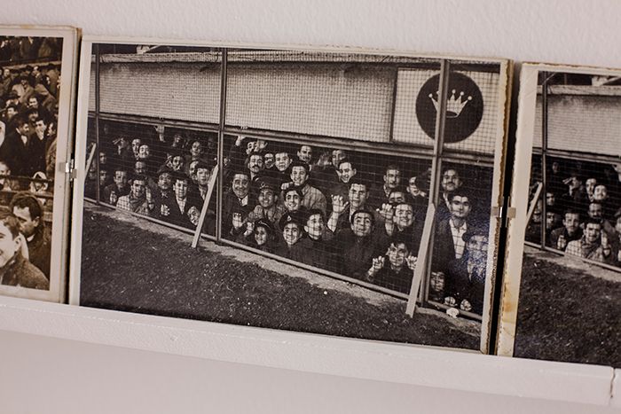 Dinamo Mesken <i>Dinamo Mesken</i> sergisi 14 Mart’a kadar SALT Ulus’ta.
Fotoğraf: Cemil Batur Gökçeer