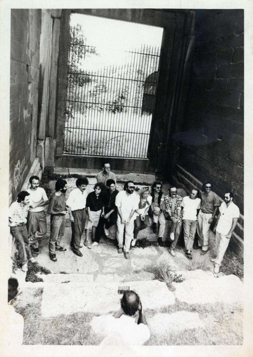 Tekerrur 2 İnsan Hakları Yarın Değil Şimdi basın toplantısı, 22.08.1989<br />
Arşiv: Murat Çelikkan<br />
