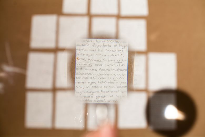 Zeynopekunlu 2015 Zeyno Pekünlü, <i>Minima Akademika</i>, 2015
Fotoğraf: Cemil Batur Gökçeer, SALT Ulus, 2016